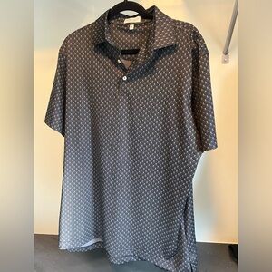 Peter Millar Black Skull Performance Polo